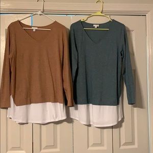 2 J. Jill tops